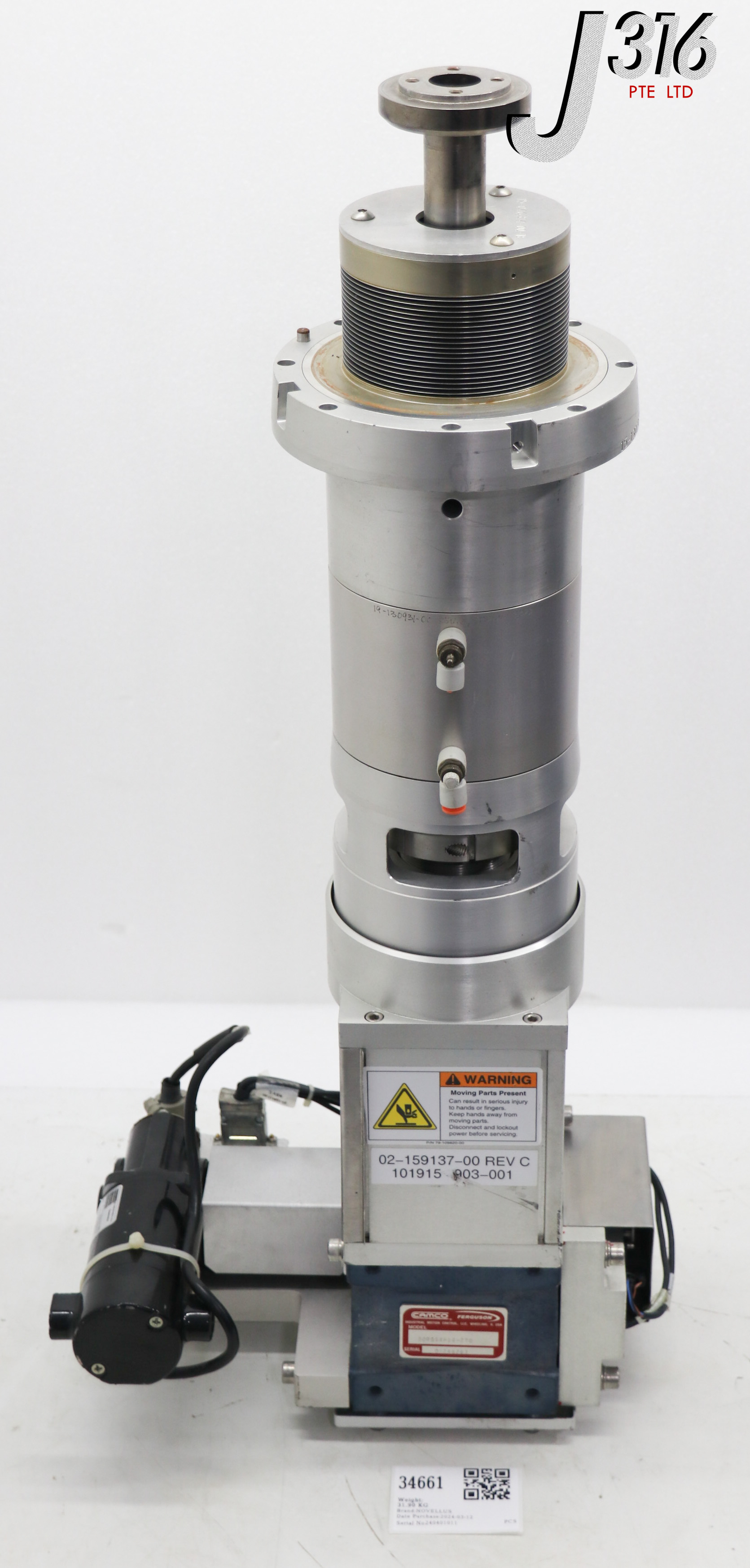 専用2 34661 NOVELLUS SPINDLE ASSY, INDEX, VECTOR, 300MM 02-159137-00 | eBay